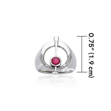 Danu Silver Thistle Ring TRI597 - Jewelry